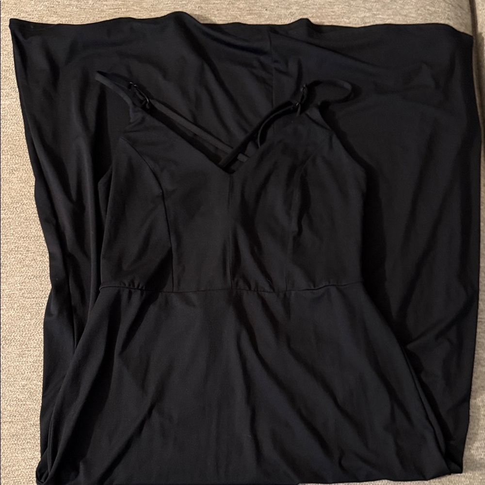 Market & Spruce Black Maxi Dress